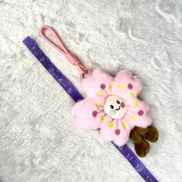 Cherry blossom bag charm puffer NEW! - Picture 2 of 2